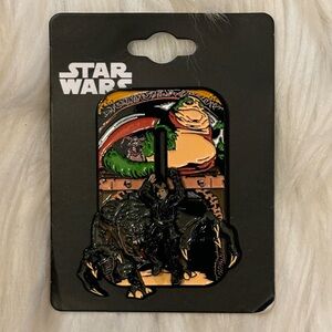 Star Wars:  Return Of The Jedi Luke Skywalker Sliding Pin Jabba The Hut Rancor